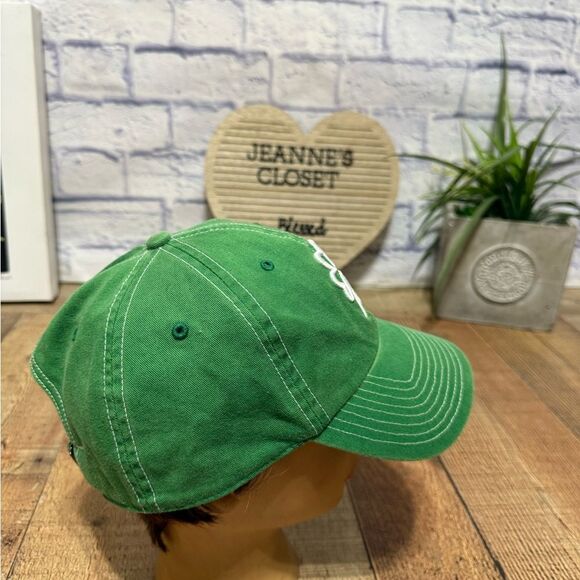 Adidas Clover Green Cotton Adjustable Strap Back Baseball Cap - Picture 2 of 7